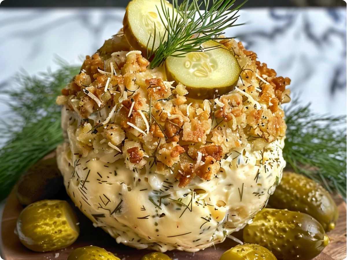 Dill Pickle Cheese Ball Recipe: Easy, Tangy, and Perfect for Parties