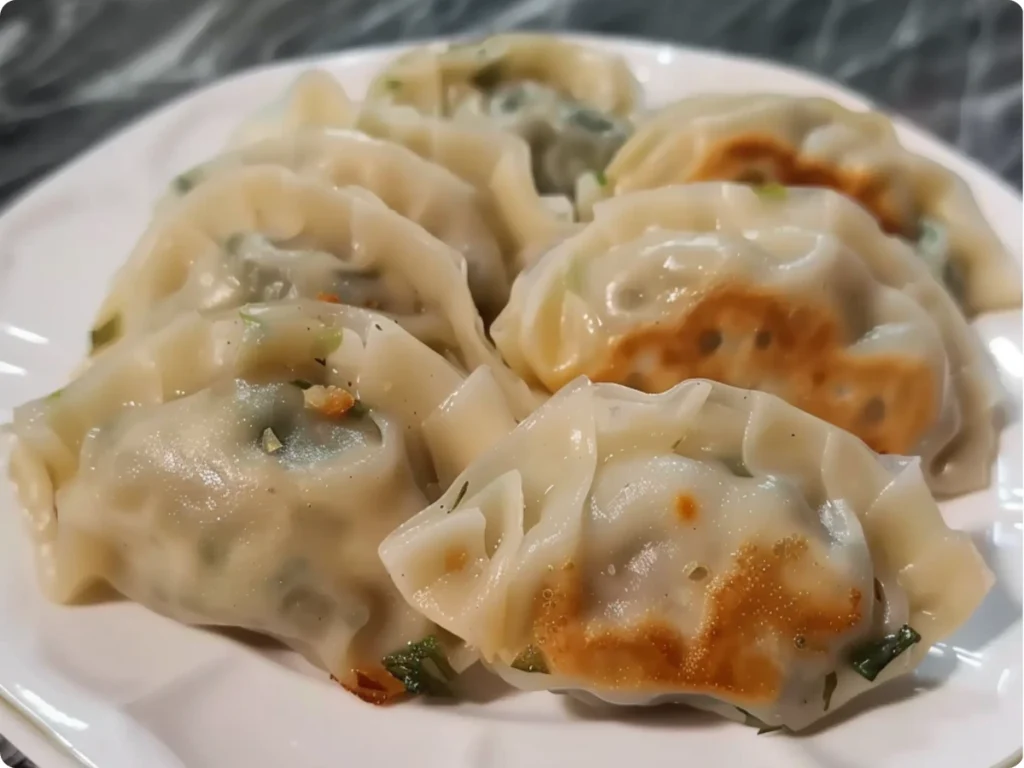 How do you make frozen dumplings more flavorful?