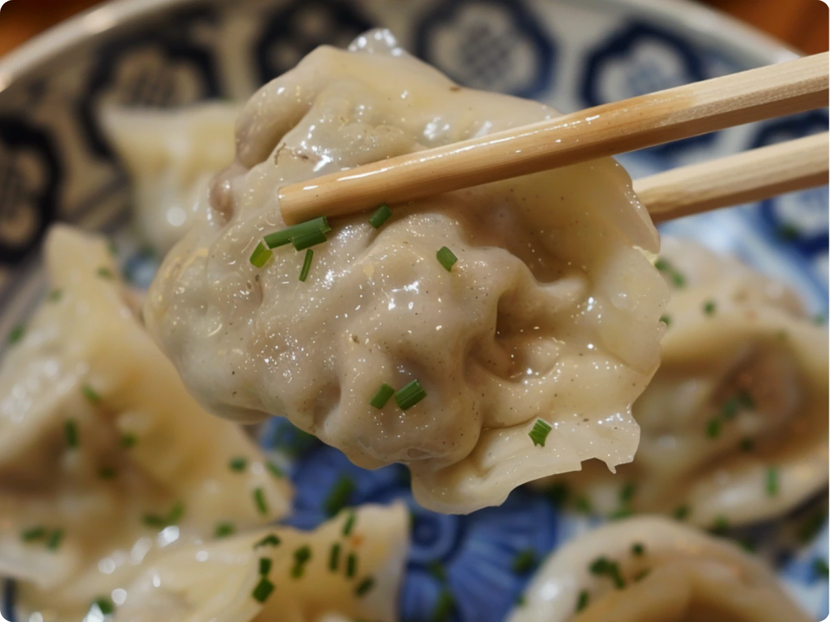 How do you make frozen dumplings more flavorful?