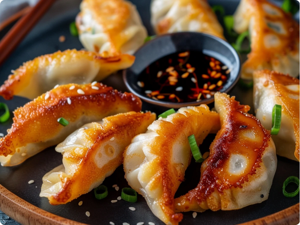 How do you make frozen dumplings more flavorful?