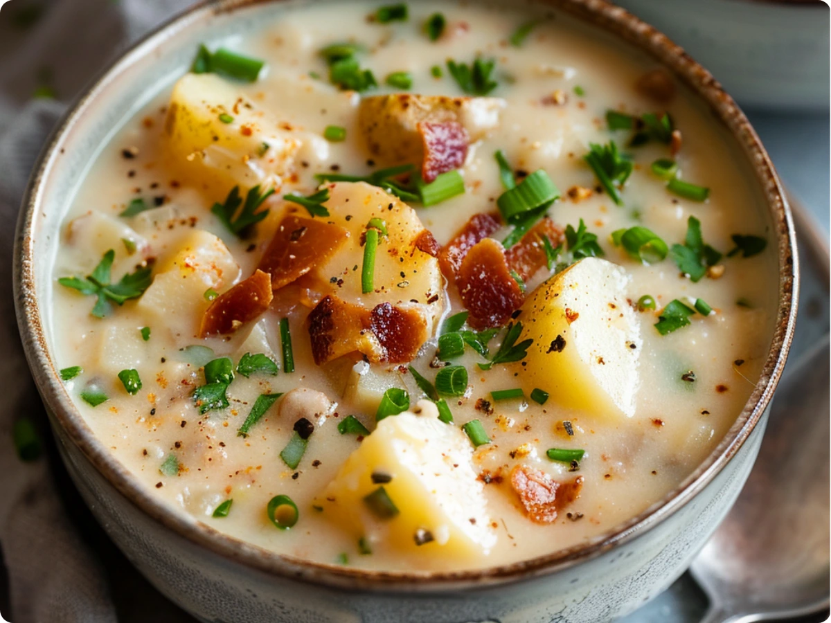 Grainy potato soup, How to make creamy potato soup, Potato soup texture problems, Fix lumpy potato soup, Smooth potato soup