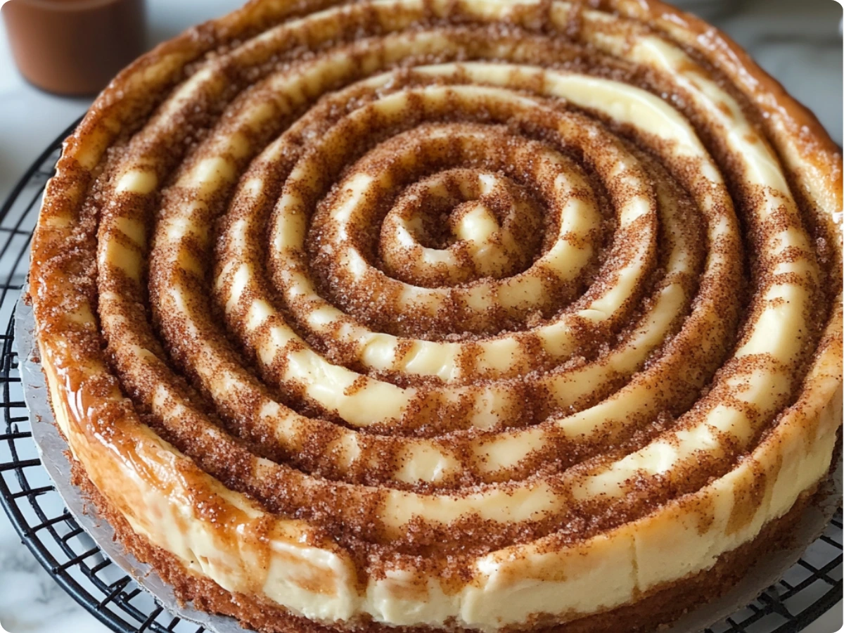 Cinnamon Roll Cake