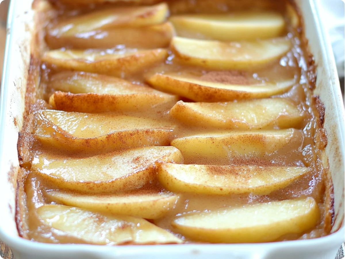 apple batter dessert