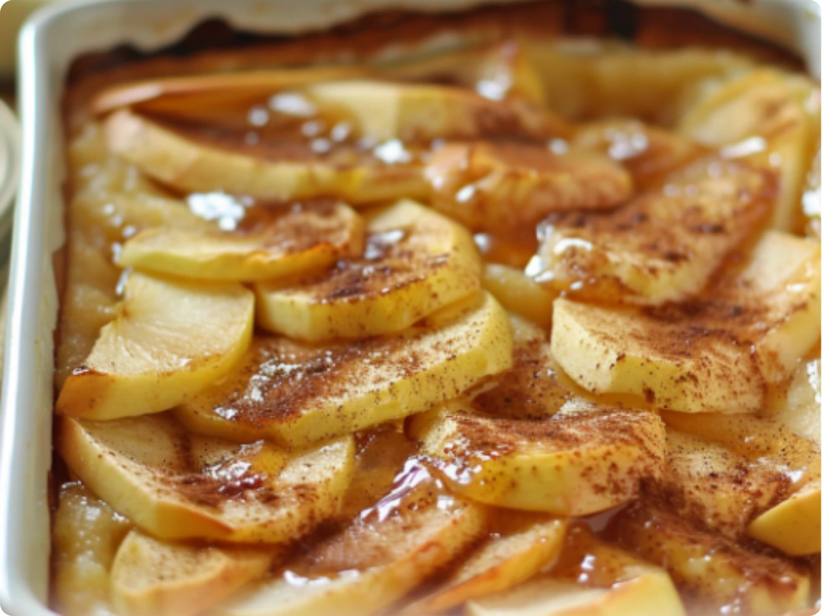 apple batter dessert