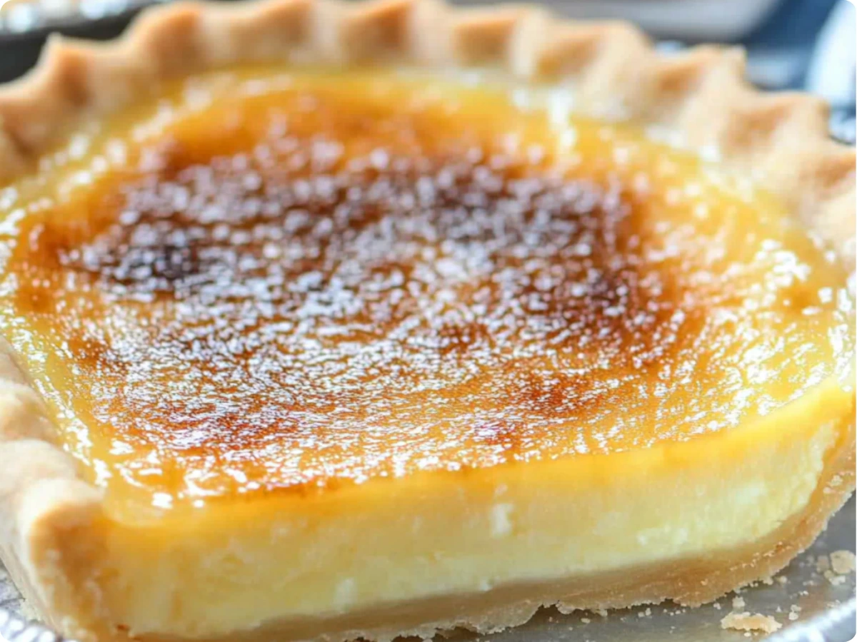 Classic Creamy Egg Custard Pie