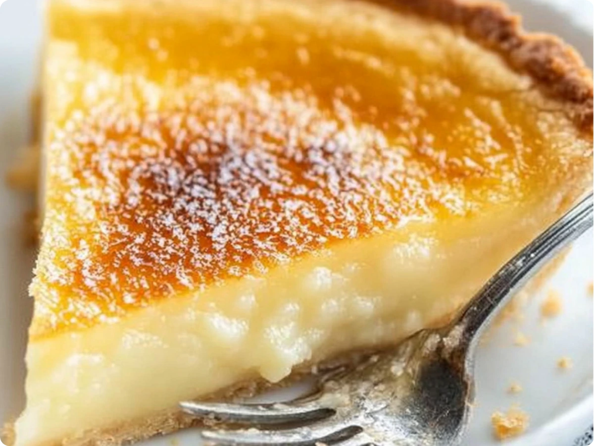 Classic Creamy Egg Custard Pie