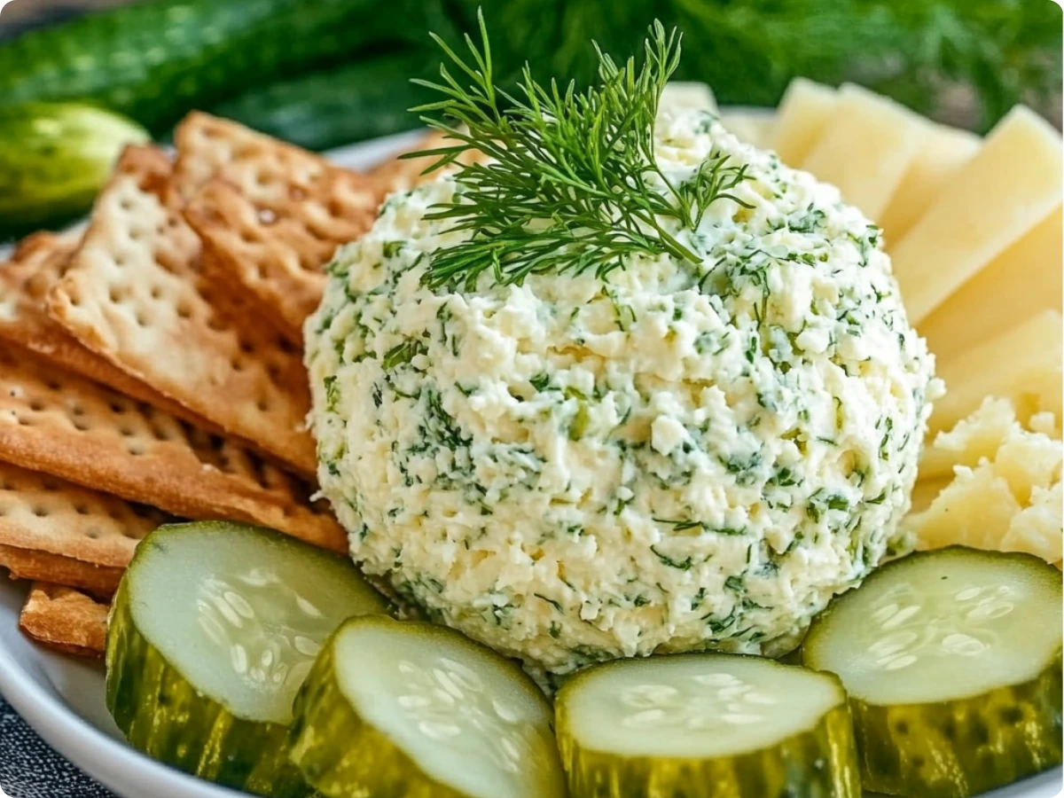 Dill Pickle Cheese Ball