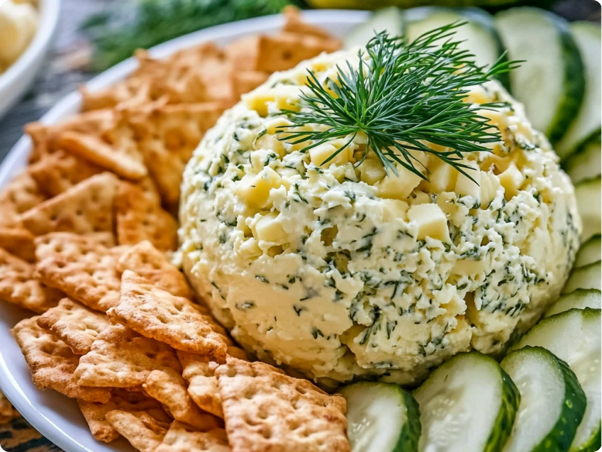 Dill Pickle Cheese Ball
